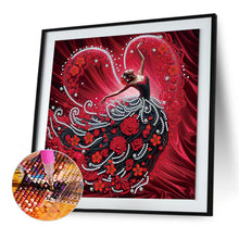 Load image into Gallery viewer, Diamond Painting - Partial Special Shaped - Elegant ladies (30*30CM)