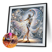 Load image into Gallery viewer, Diamond Painting - Partial Special Shaped - Elegant ladies (30*30CM)