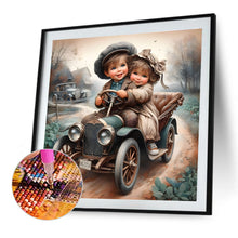 Load image into Gallery viewer, Diamond Painting - Full Round - Cute Child (40*40CM)