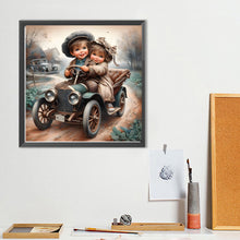 Load image into Gallery viewer, Diamond Painting - Full Round - Cute Child (40*40CM)