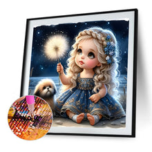 Load image into Gallery viewer, Diamond Painting - Full Round - Cute Child (40*40CM)