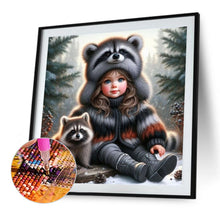Load image into Gallery viewer, Diamond Painting - Full Round - Cute Child (30*30CM)