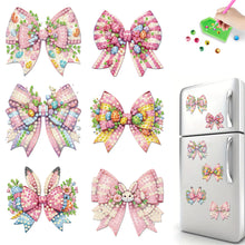 Load image into Gallery viewer, 6Pcs Easter Bow 5D DIY Diamond Painting Fridge Magnet for Adults Beginners