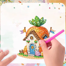 Load image into Gallery viewer, 6Pcs Easter Carrot Rabbit Diamond Painting Fridge Magnet for Adults Beginners