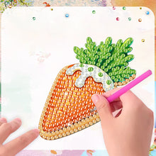 Load image into Gallery viewer, 6Pcs Happy Easter 5D DIY Diamond Painting Fridge Magnet for Adults Beginners