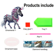 Load image into Gallery viewer, Acrylic Special Shape Animals Desktop Diamond Art Kits for Home Office Decor