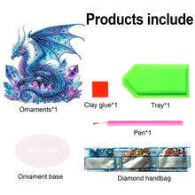 Load image into Gallery viewer, Acrylic Special Shape Animals Desktop Diamond Art Kits for Home Office Decor