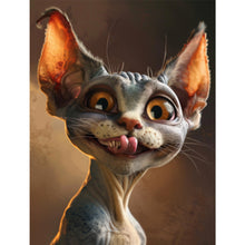 Load image into Gallery viewer, Diamond Painting - Full Square - Cute cartoon evil cats (30*40CM)