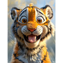 Load image into Gallery viewer, Diamond Painting - Full Square - Cute cartoon tigers (30*40CM)