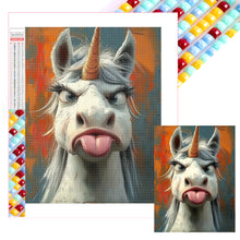 Load image into Gallery viewer, Diamond Painting - Full Square - Cute cartoon angry unicorns (30*40CM)