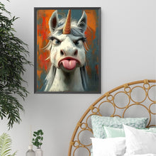 Load image into Gallery viewer, Diamond Painting - Full Square - Cute cartoon angry unicorns (30*40CM)
