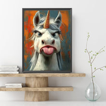 Load image into Gallery viewer, Diamond Painting - Full Square - Cute cartoon angry unicorns (30*40CM)