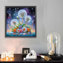 Load image into Gallery viewer, Diamond Painting - Full Square - Free flying dandelions (30*30CM)