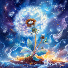Load image into Gallery viewer, Diamond Painting - Full Square - Free flying dandelions (30*30CM)