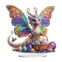 Load image into Gallery viewer, Easter Dinosaur Diamond Painting Desktop Ornaments for Bedroom Table Decor