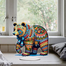 Load image into Gallery viewer, Bear Diamond Painting Desktop Ornament Rhinestones Decorations for Adults