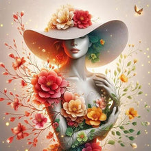 Load image into Gallery viewer, Diamond Painting - Full Round - Elegant and Luxurious Woman (40*40CM)