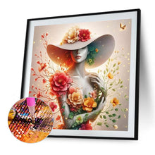 Load image into Gallery viewer, Diamond Painting - Full Round - Elegant and Luxurious Woman (40*40CM)