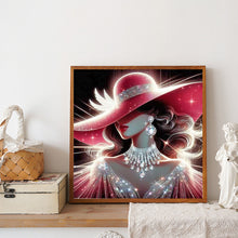 Load image into Gallery viewer, Diamond Painting - Full Round - Elegant and Luxurious Woman (40*40CM)