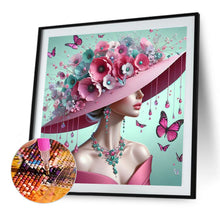 Load image into Gallery viewer, Diamond Painting - Full Round - Elegant and Luxurious Woman (40*40CM)