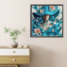 Load image into Gallery viewer, Diamond Painting - Full Round - Elegant and Luxurious Woman (40*40CM)
