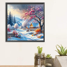 Load image into Gallery viewer, Diamond Painting - Full Round - Beautiful Winter Scene (30*30CM)