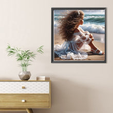 Load image into Gallery viewer, Diamond Painting - Full Round - Cute Girl (30*30CM)