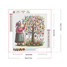 Load image into Gallery viewer, Diamond Painting - Full Round - Easter Egg Tree (30*30CM)