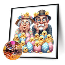Load image into Gallery viewer, Diamond Painting - Full Round - Easter Couple (30*30CM)