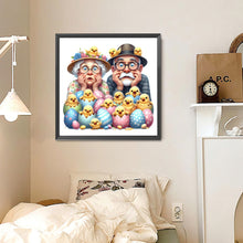 Load image into Gallery viewer, Diamond Painting - Full Round - Easter Couple (30*30CM)