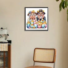 Load image into Gallery viewer, Diamond Painting - Full Round - Easter Couple (30*30CM)