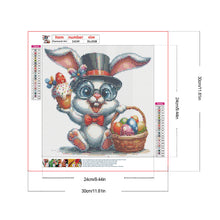 Load image into Gallery viewer, Diamond Painting - Full Round - Easter Bunny (30*30CM)