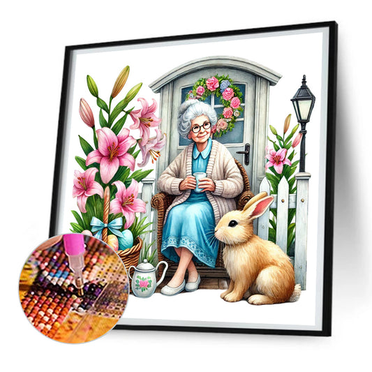 Diamond Painting - Full Round - Easter (30*30CM)