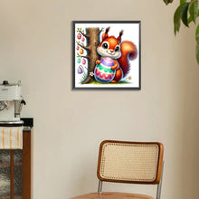 Load image into Gallery viewer, Diamond Painting - Full Round - Easter Squirrel (30*30CM)