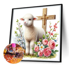 Load image into Gallery viewer, Diamond Painting - Full Round - Easter Sheep (30*30CM)