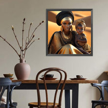 Load image into Gallery viewer, Diamond Painting - Full Round - Woman and Boy (40*40CM)