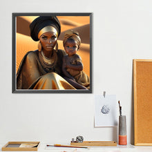 Load image into Gallery viewer, Diamond Painting - Full Round - Woman and Boy (40*40CM)