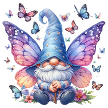 Load image into Gallery viewer, Diamond Painting - Full Round - Gnome Butterfly (30*30CM)