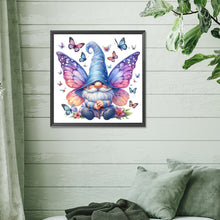 Load image into Gallery viewer, Diamond Painting - Full Round - Gnome Butterfly (30*30CM)