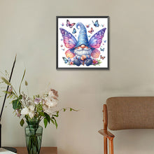 Load image into Gallery viewer, Diamond Painting - Full Round - Gnome Butterfly (30*30CM)