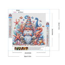 Load image into Gallery viewer, Diamond Painting - Full Round - Ocean Gnome (30*30CM)