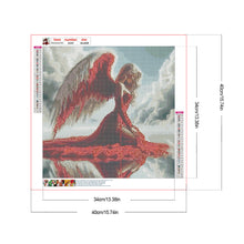 Load image into Gallery viewer, Diamond Painting - Full Round - Angel Girl (40*40CM)