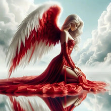 Load image into Gallery viewer, Diamond Painting - Full Round - Angel Girl (40*40CM)