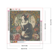 Load image into Gallery viewer, Diamond Painting - Full Round - Cat (40*40CM)