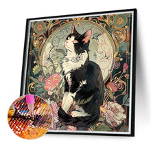 Load image into Gallery viewer, Diamond Painting - Full Round - Cat (40*40CM)
