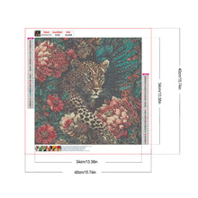 Load image into Gallery viewer, Diamond Painting - Full Round - Leopard (40*40CM)