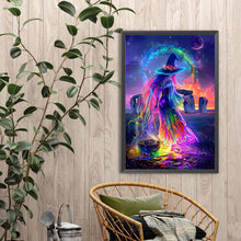 Load image into Gallery viewer, Diamond Painting - Full Round - Colorful witch (40*60CM)
