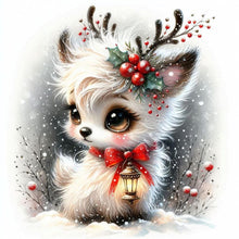 Load image into Gallery viewer, Diamond Painting - Full Round - Snow elk (30*30CM)