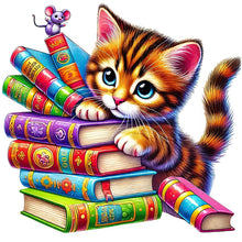 Load image into Gallery viewer, Diamond Painting - Full Round - Cat (30*30CM)