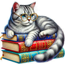 Load image into Gallery viewer, Diamond Painting - Full Round - Cat (30*30CM)